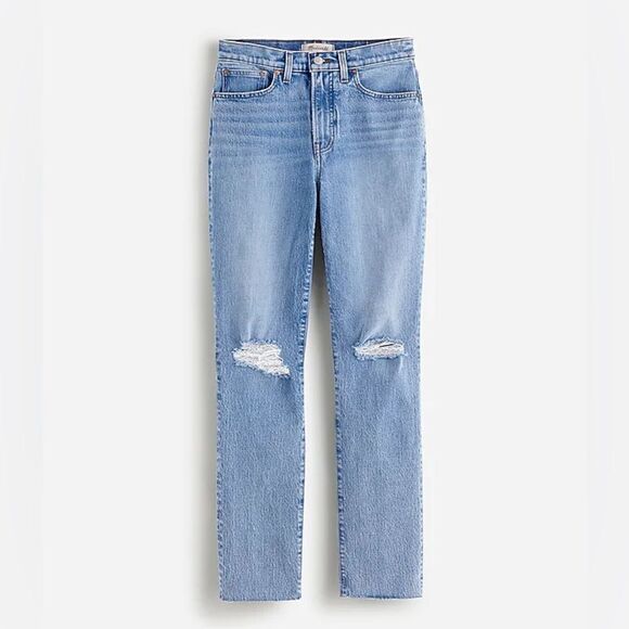 Madewell The Perfect Vintage Jean, Size 24, Distressed Light Wash - Picture 1 of 5